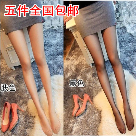 超薄透明性感隐形T裆包芯丝袜女