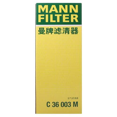 曼牌空滤C36003m适配于迷你MINI标致3008 308CC C4L DS4 DS5 1.6T