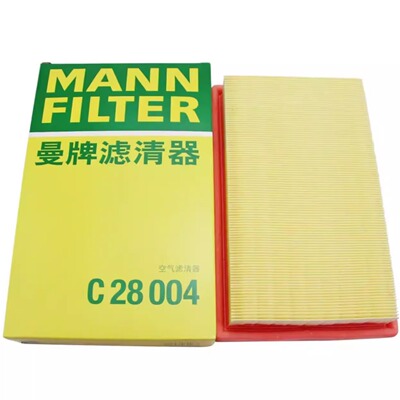 曼牌空滤 C28004 适配于奔驰新C级  C180L C200L C260L