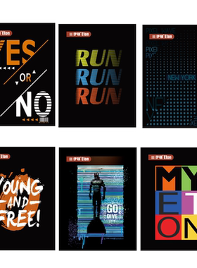 伊顿暴走漫画B560页MEMES骑马订本软抄本记事本笔记本办公学生