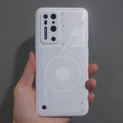 坚果R2白色手机壳创意Smartisan锤子手机保护套光阴特别版DT2002C