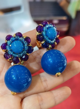 法国中古全新未使用老库存耳夹