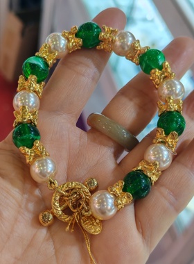 法国中古品牌打标全新未使用90年代老库存手链