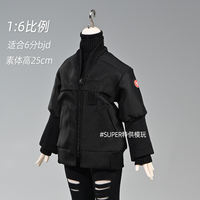 1:12 scale 12 points bjd Ami 2 Fairy body d male Splatoon Splatoon Warrior Bomber jacket Baby dress thumbnail 8