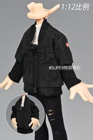 1:12 scale 12 points bjd Ami 2 Fairy body d male Splatoon Splatoon Warrior Bomber jacket Baby dress thumbnail 2