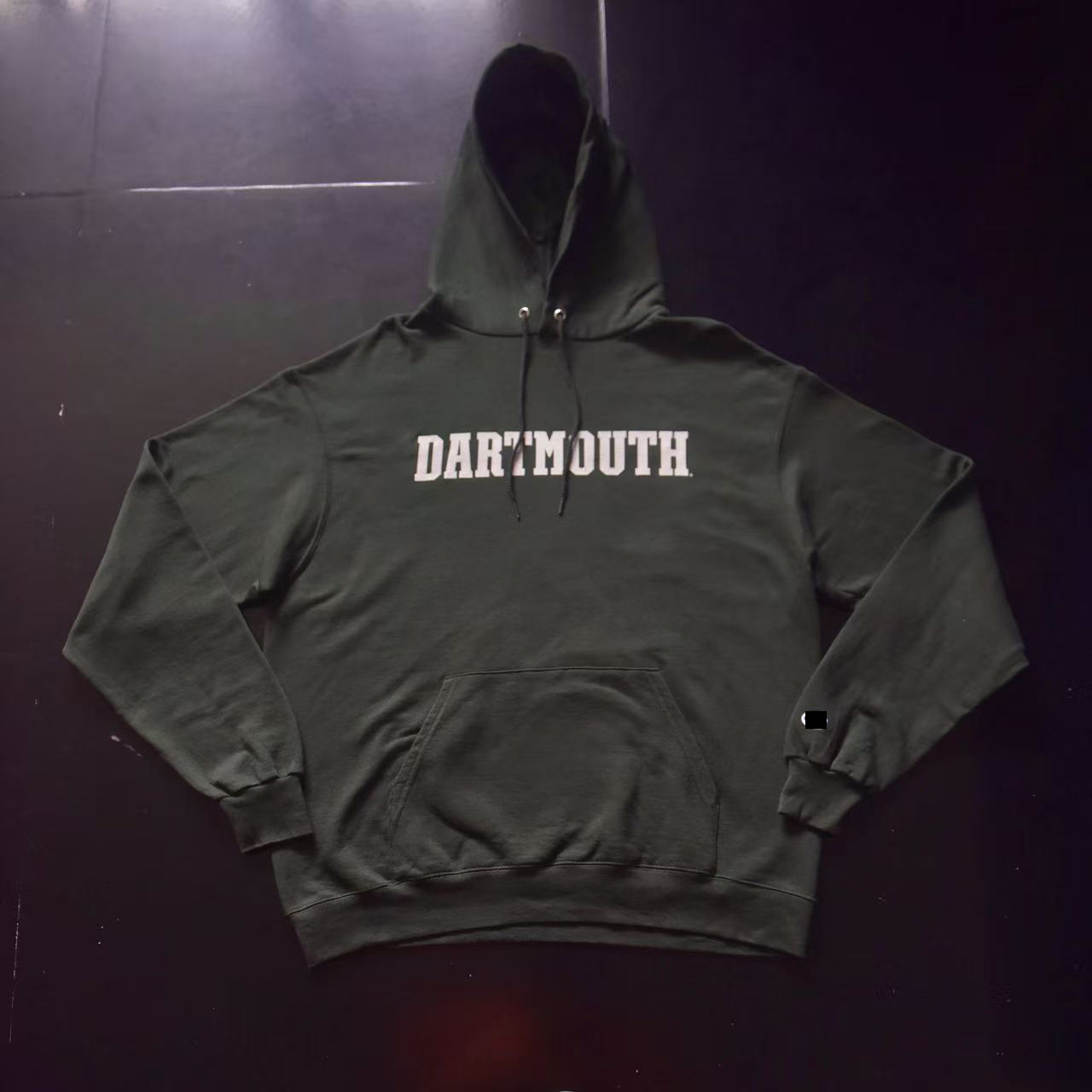 vintage古着萨尔瓦多产美国管记复古美式学院印花连帽卫衣jac2370