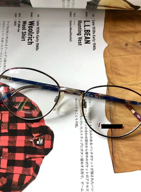 早期生产美式复古y2k千禧年cityboy长谷川金属框架眼镜iaspyj963