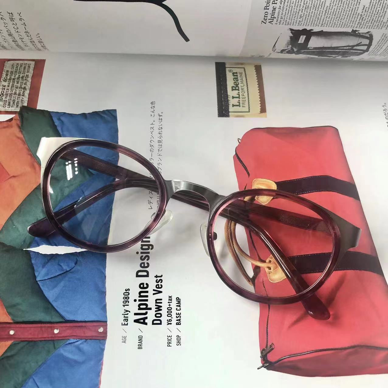 vintage美式复古y2k千禧年cityboy长谷川板材框架眼镜iaspyj952