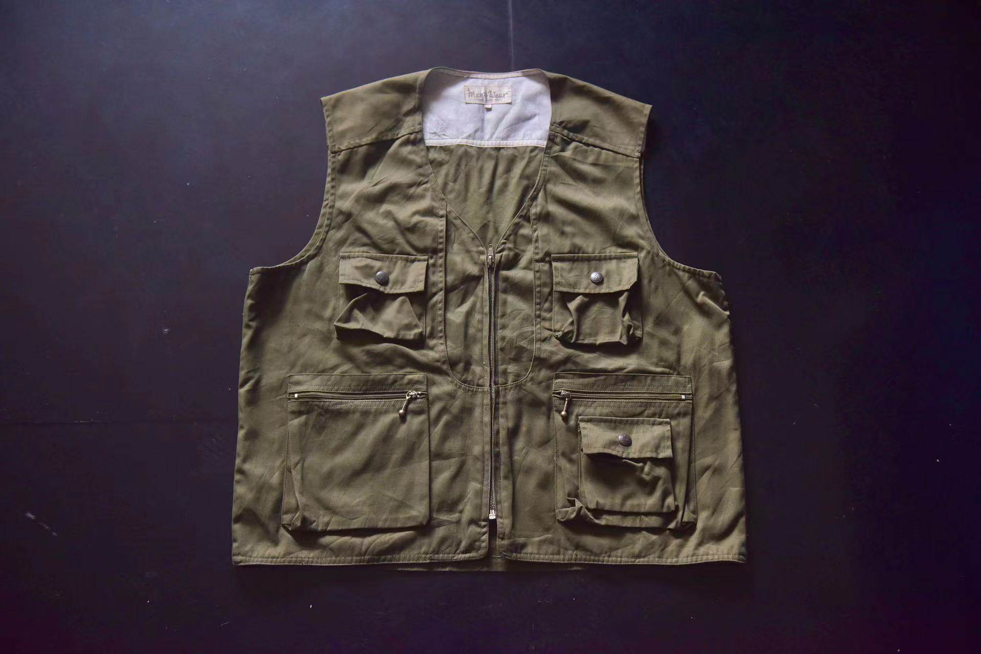 vintage古着日单美式复古cityboy多口袋y2k机能马甲背心jac1524,男装,常规马甲,淘宝优惠券,粉丝福利购,淘宝优惠卷