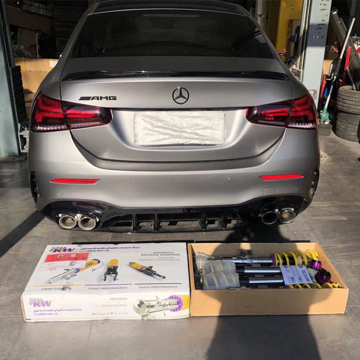 奔驰a35l amg kwv3避震套装 奔驰a35amg kwv3避震
