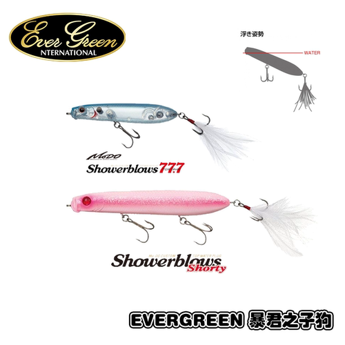EVERGREEN假饵水面暴君路亚波