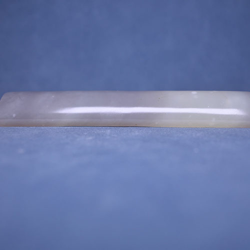 烟紫白玉文房雅玩镇纸手把件礼品