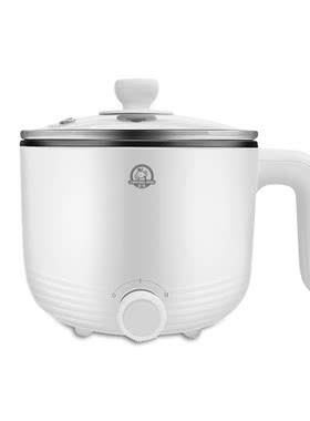 正牛632电煮锅家用多功能宿舍电炒锅电热火锅600w电热火锅1.2L
