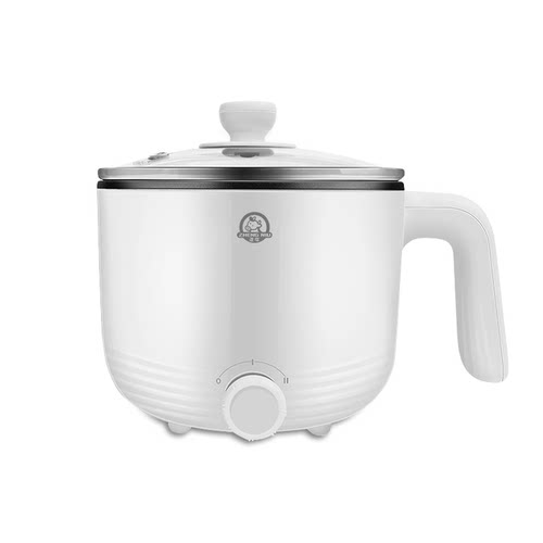 正牛632电煮锅家用多功能宿舍电炒锅电热火锅600w电热火锅1.2L