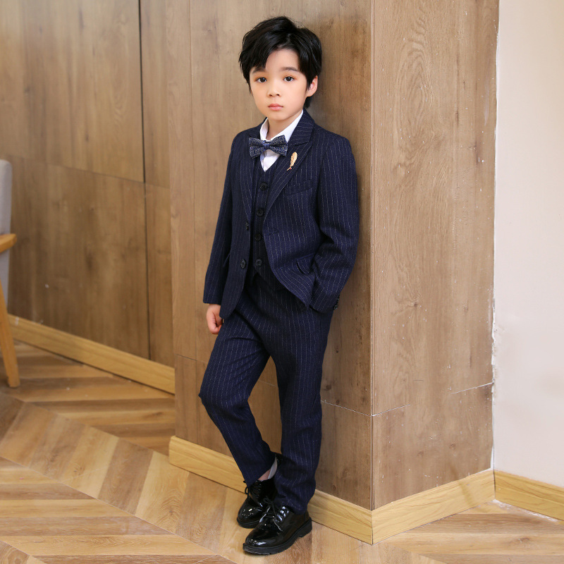 西装套装男童礼服秋季钢琴服演出