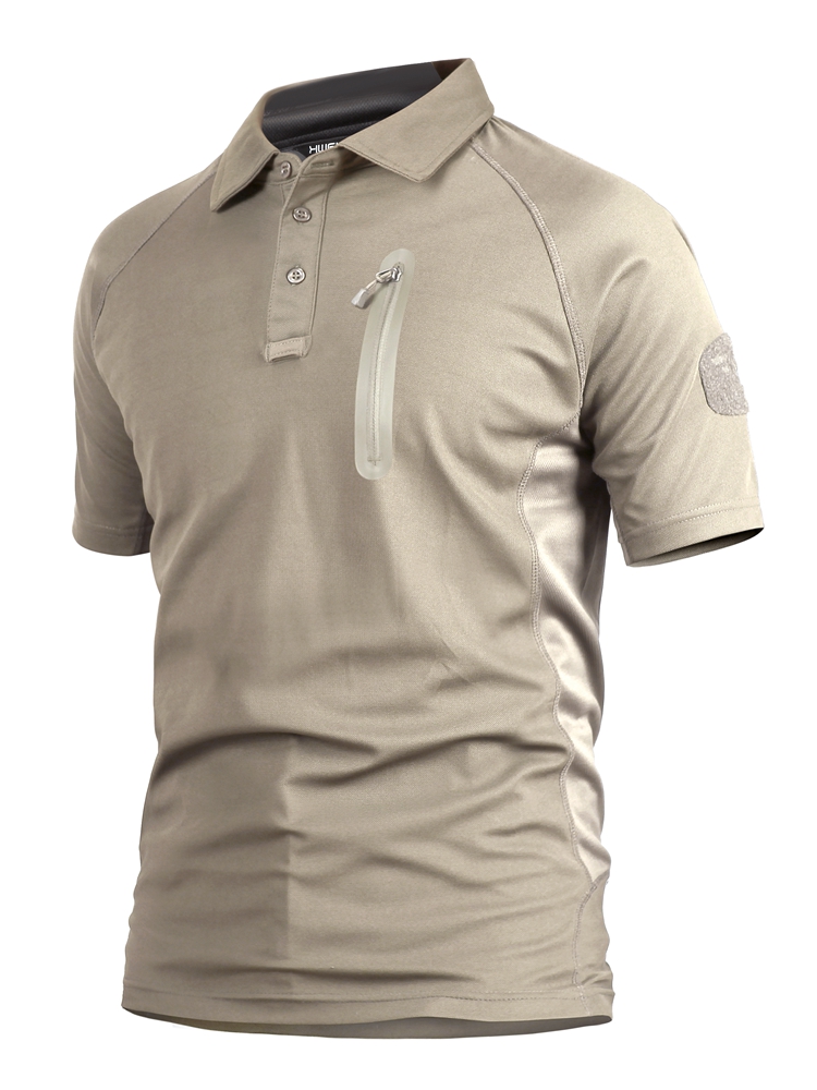 Archon quick-drying short-sleeved summer thin breathable quick-drying T-shirt outdoor mountaineering business Polo shirt men