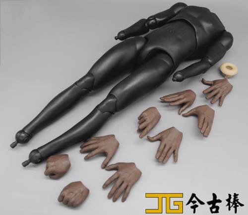 1/4比例EnterBay EB  黑色BATMAN 蝙蝠侠素体 送手型 颈部连接器