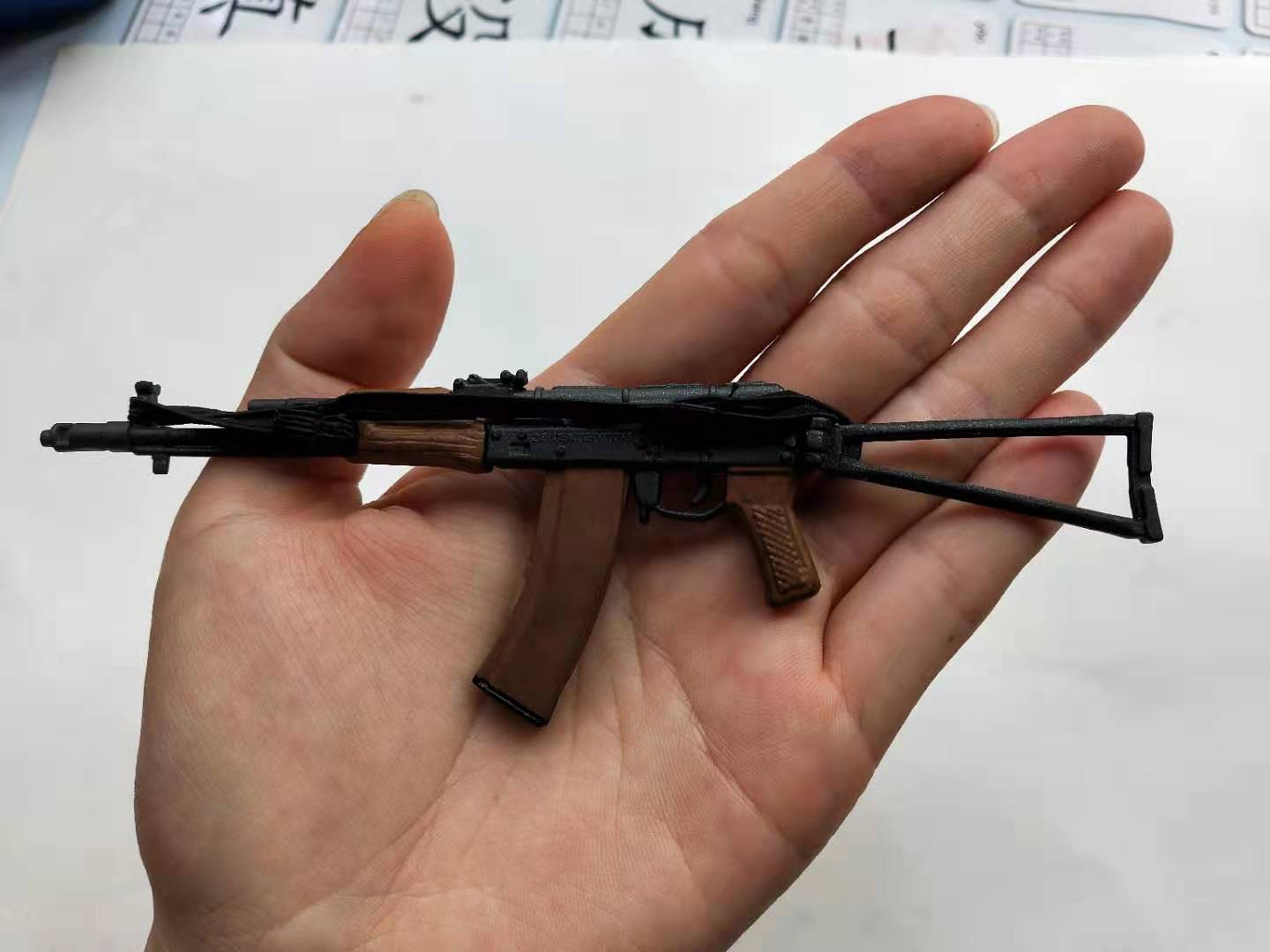 特种部队仿真突击步枪军事模型