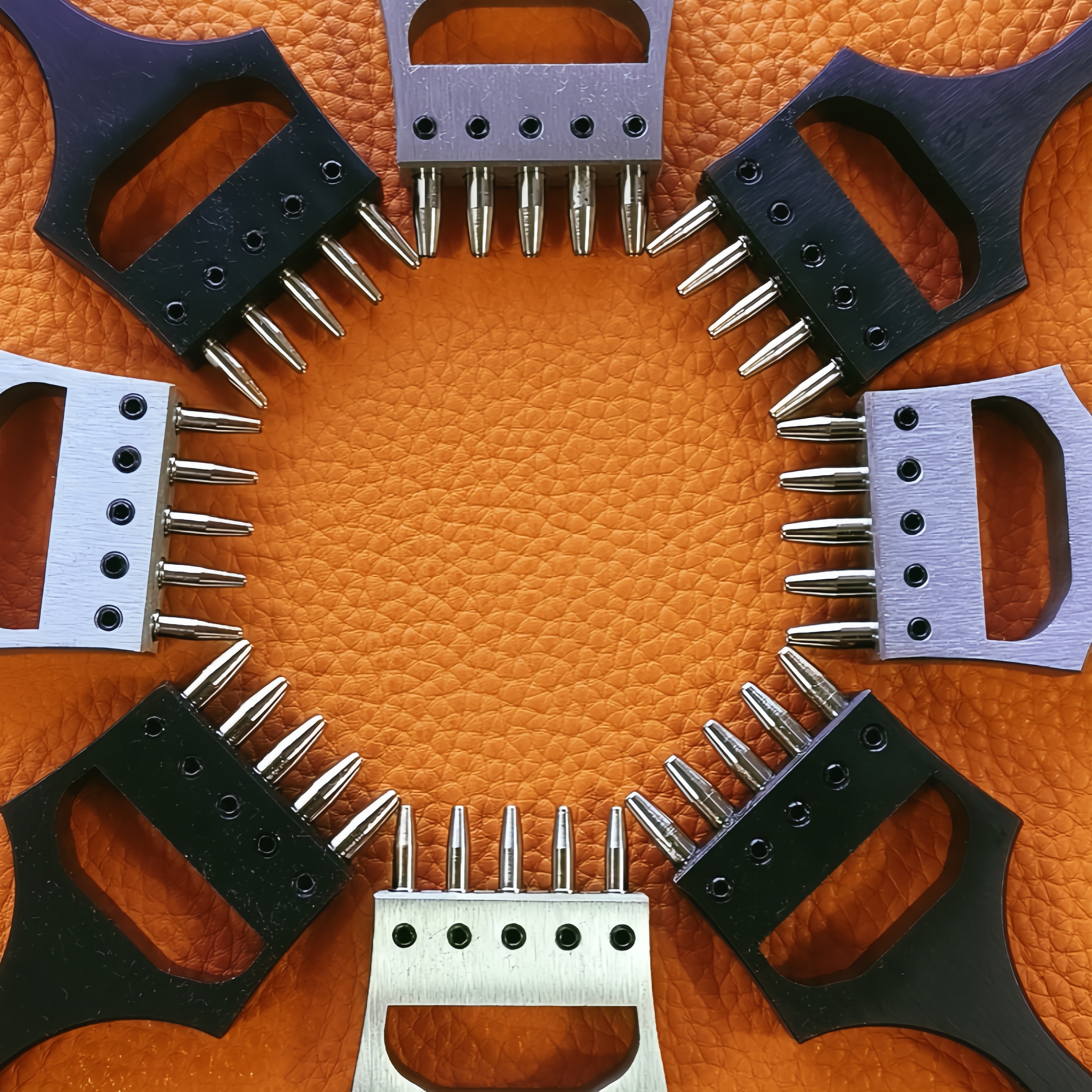 表带冲手工皮具DIY工具表带斩6.5间距多规格冲头圆冲 表带斩圆斩