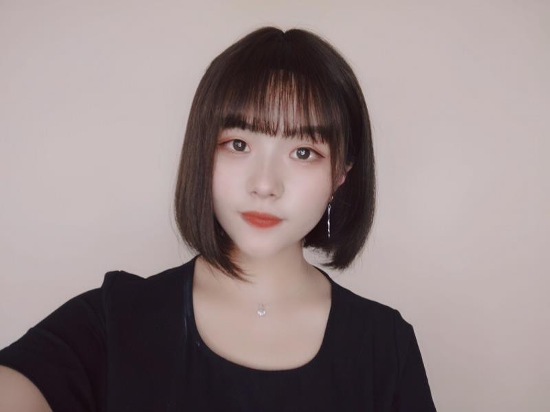 真发波波头30厘米女短发空气刘女士整顶假发