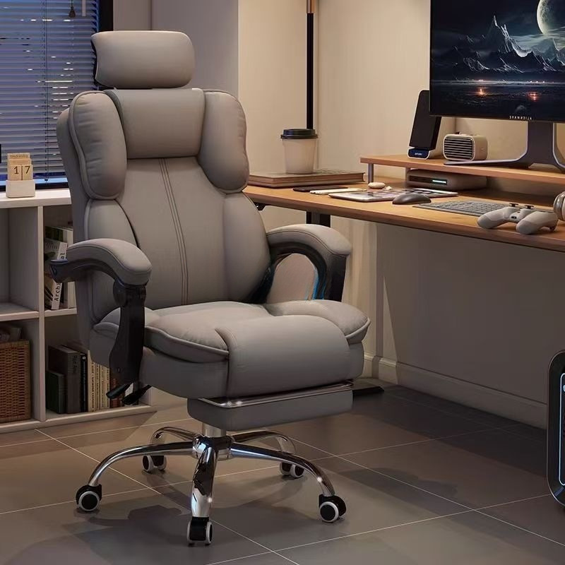 电脑椅家用电竞椅舒适久坐可躺沙发靠背椅人体工学办公书桌座椅子