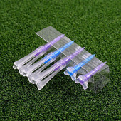 高尔夫球塑料长短TEE不断耐打高品质国王软TEEGOLF球托球梯