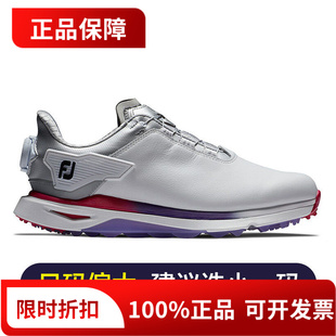 FootJoy高尔夫球鞋女士W ProSLX防泼水无钉款女鞋巡回赛FJ运动鞋