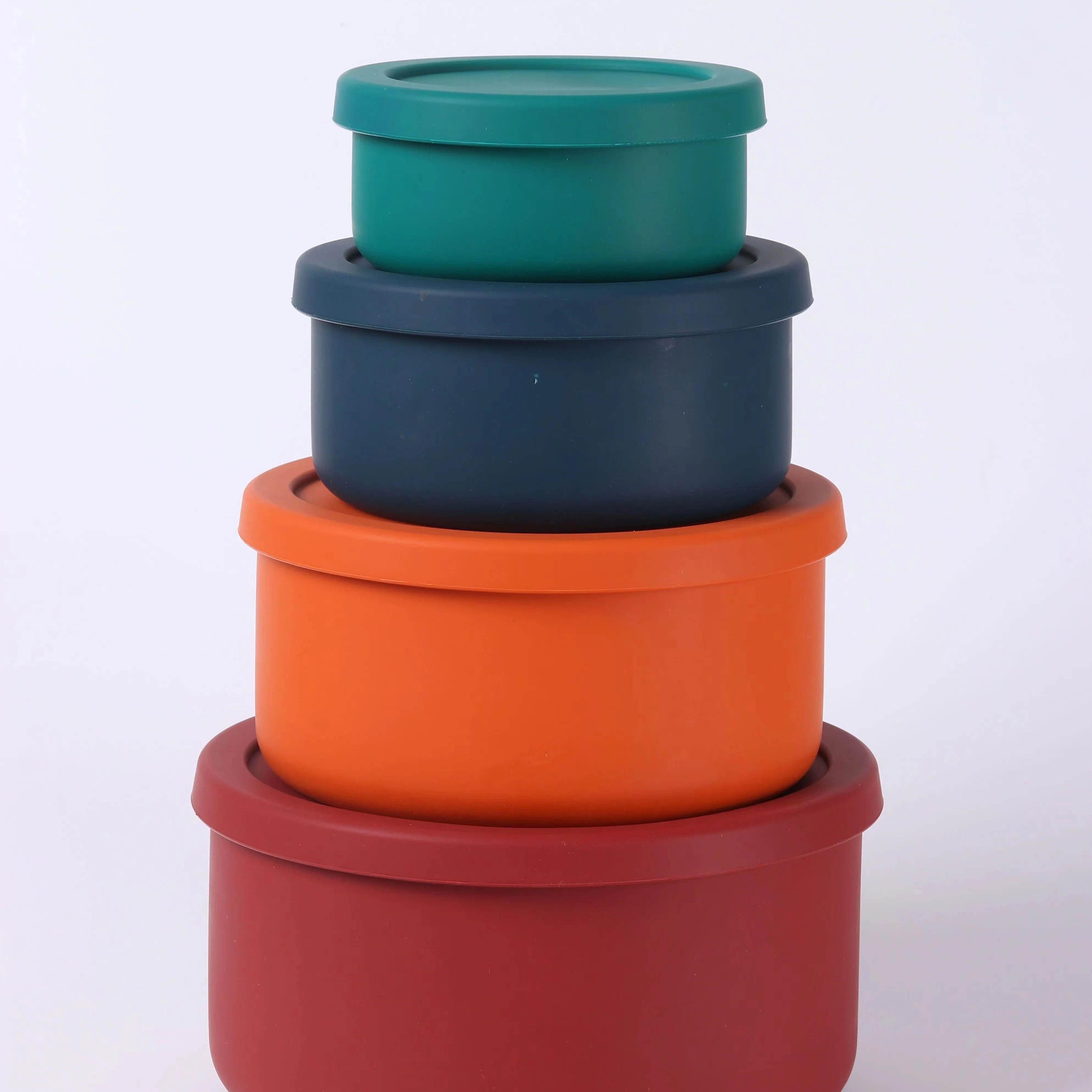 耐高温硅胶饭盒可微波炉加热便当盒食品级上班餐盒轻便高颜值餐盒,餐饮具,保鲜盒,淘宝优惠券,粉丝福利购,淘宝优惠卷