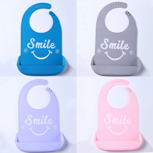 老人吃饭用围兜硅胶围嘴饭兜老年专用防水喂饭成人大人防水口水巾