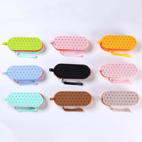 硅胶泳镜收纳盒透气防摔水保护盒眼镜泳帽收纳包轻巧便携游泳装备