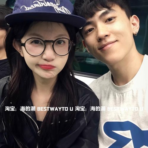 日系复古正圆框镜框缩短中庭