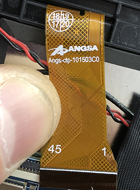 Angs-ctp-101503C0 H 触摸屏Angs-ctp-101647 A0外屏平板电脑屏幕