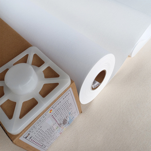 300D防水化纤油画布细纹帆定制装饰艺术微喷颜料快干手绘挂画进口