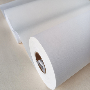 320g防水化纤油画布白色圆形定制无框装饰画快干颜料艺术微喷手绘