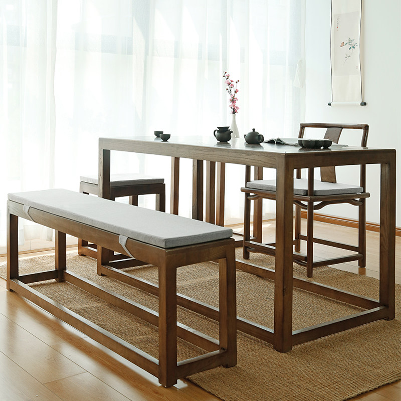 中式红木家具长凳坐垫加厚立体家用茶桌长椅座垫棉麻布艺椅垫定制,居家布艺,椅垫,淘宝优惠券,粉丝福利购,淘宝优惠卷