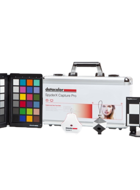 Datacolor拍摄套装X 红蜘蛛X校色仪+48色卡+立方灰卡 拍摄套装