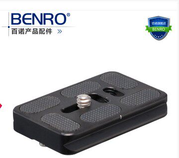 BENRO百诺 PU60快装板 PU-60 B1 B2 V1 V2 通用单反相机快装板