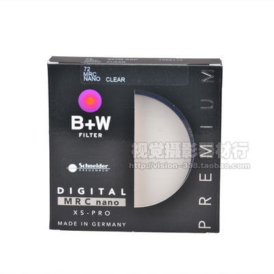 B+W正品 77mm 新品Master NANO UV镜XSP UV纳米超薄bw uv镜72/82