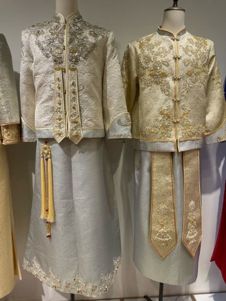 2023新款秀禾服男装中式结婚服古装婚服龙飞褂男唐装春红色系