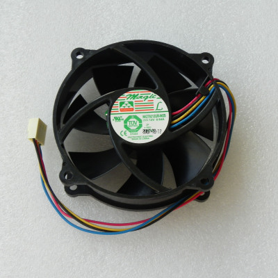 正品avc风扇圆形孔位8厘米机箱