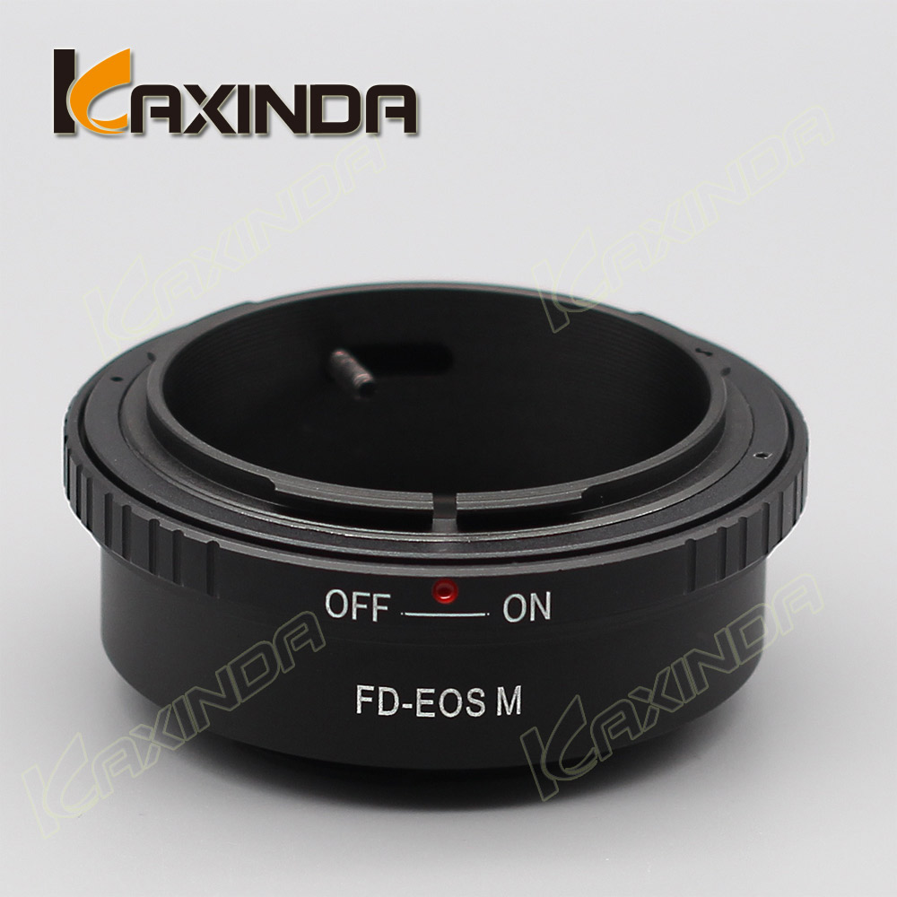 kaxinda咔鑫达：FD-EOS M转接环FD镜头转EOS M微单机身金属转接环