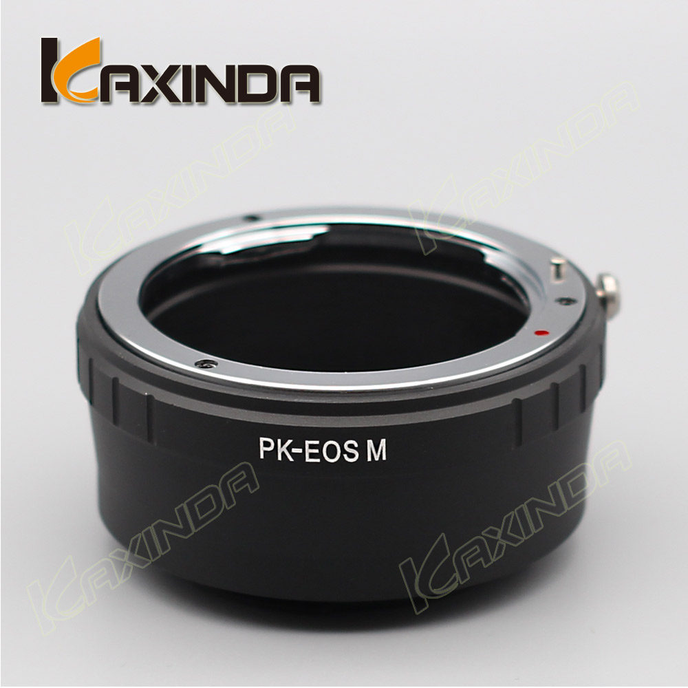 kaxinda咔鑫达：PK-EOS M 转接环  PK镜头转EOS.M微单金属转接环