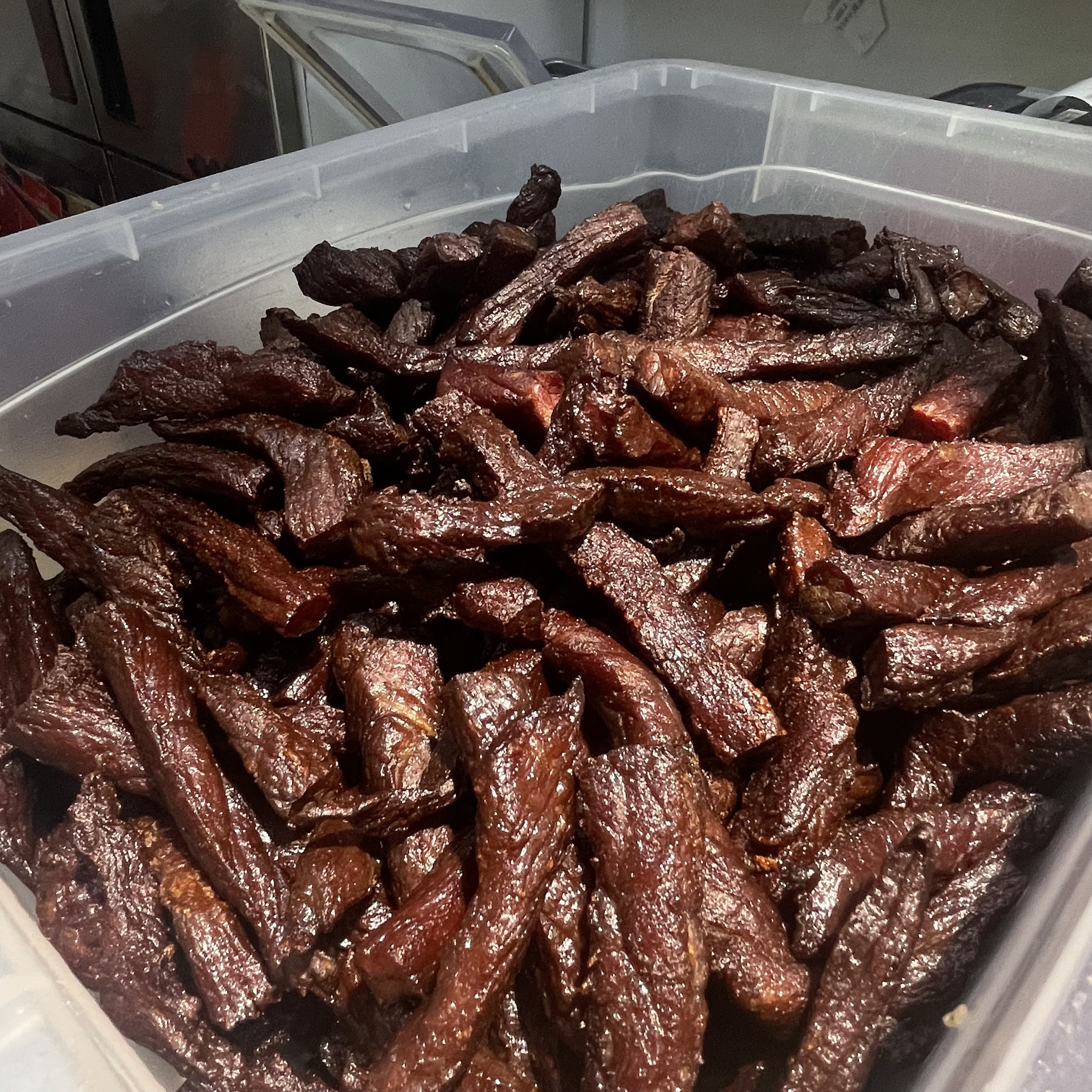 北京牛街月盛斋清真风干牛肉条手撕牛肉干原味零食特产小吃500克