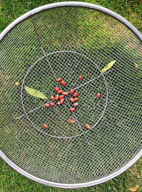 304漏网不锈钢筛子 过滤泔水筐网过滤网筛土沥水石子辣椒籽面粉筛