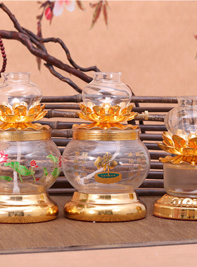 合金莲花灯芯架百搭可调节调光