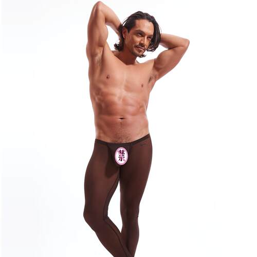 N2N新款U凸NHance袋透明性感运动男士长裤-SC28