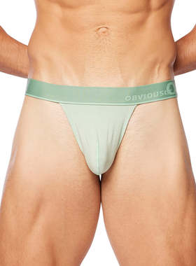 Obviously PrimeMan系列大囊袋贴身轻柔性感男士丁字裤