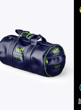 35495 体育运动健身背包样机模板ps文件VI设计yellow images素材