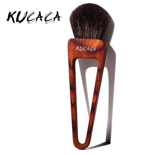 KUCACA三角散粉刷羊毛刷