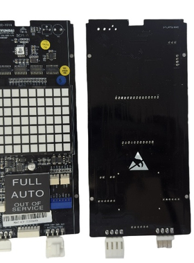 全新原装上海现代电梯WBVF9显示板HIP WDOT横显示板26400001